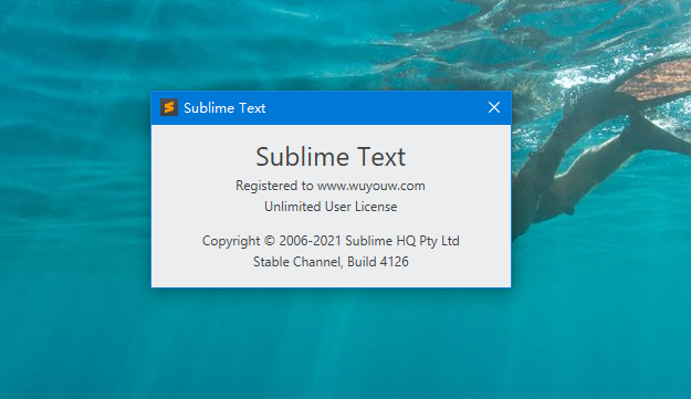 Sublime Text 4126 正式版手动激活及中文教程