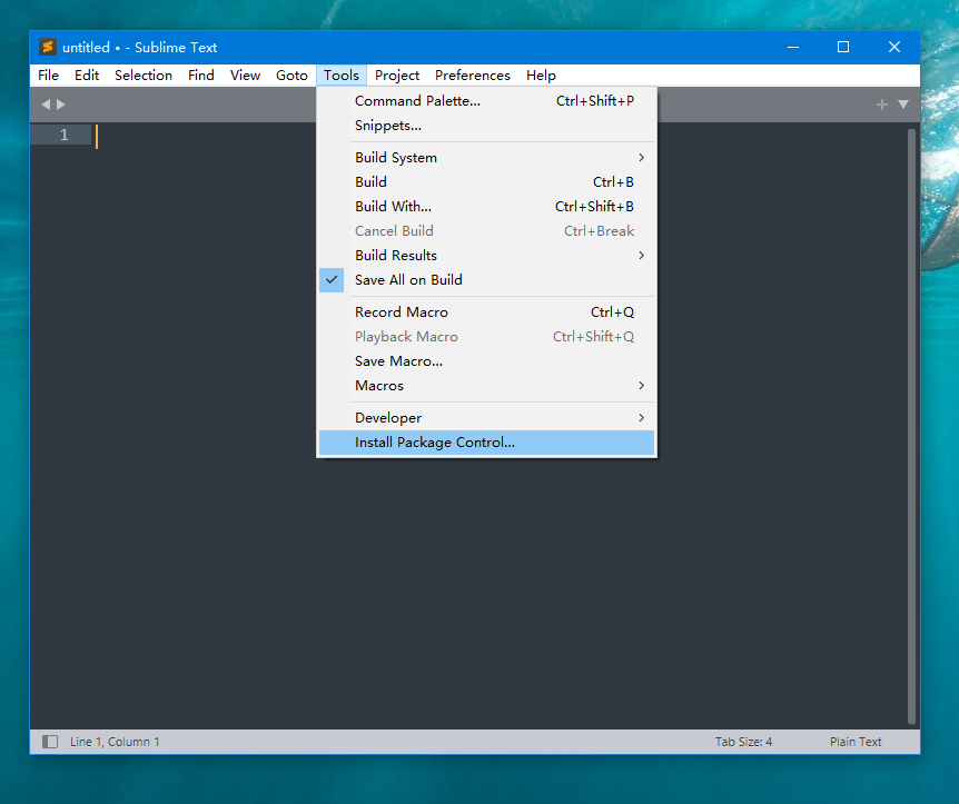 Sublime Text 4126 正式版手动激活及中文教程